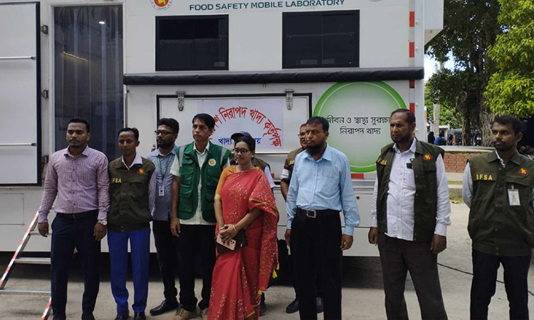নড়াইলে নিরাপদ খাদ্যের পরীক্ষাগার উদ্বোধন