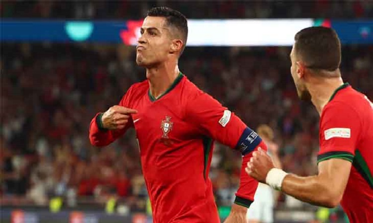 পর্তুগালের জয়ের নায়ক রোনালদো