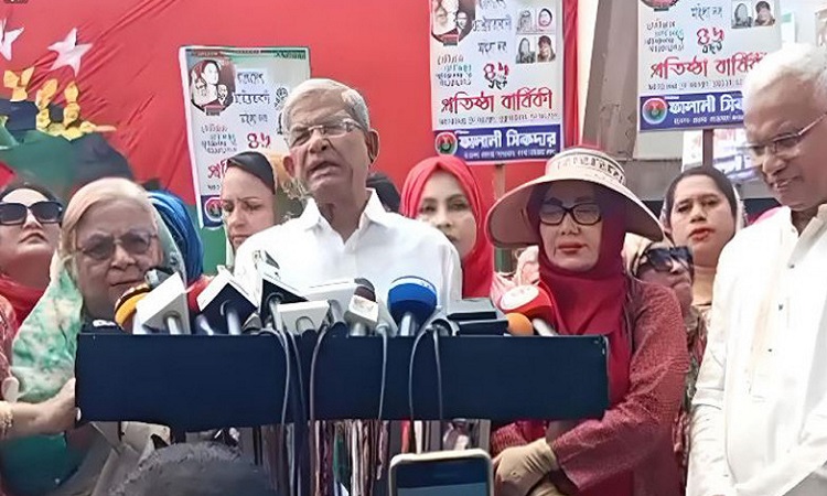 যৌক্তিক সময়ের মধ্যে নির্বাচনের ব্যবস্থা করা উচিত: মির্জা ফখরুল