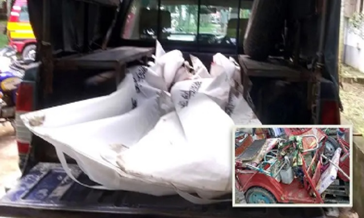 বাগেরহাটে পিকআপভ্যানের ধাক্কায় ইজিবাইকের ৪ যাত্রী নিহত