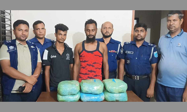 কাশিয়ানীতে গাঁজাসহ দুই ভাই আটক