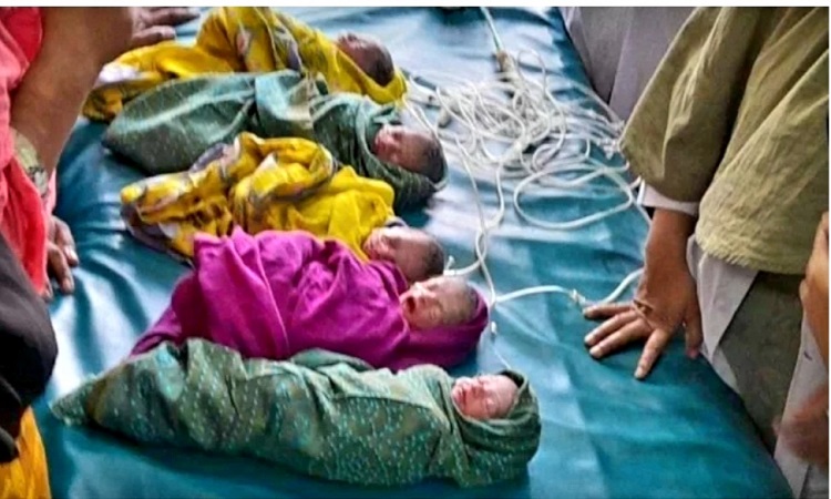 একসঙ্গে ৫ সন্তানের মা হলেন রাজশাহীর মেরিনা