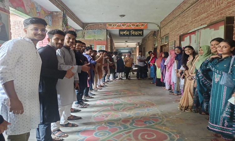 জাবিতে চলছে দর্শন বিভাগের ছাত্র সংসদ নির্বাচন