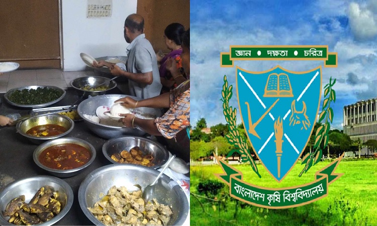 হলে ক্যান্টিন সিস্টেম চালু হওয়ায় বাকৃবি শিক্ষার্থীদের উচ্ছ্বাস