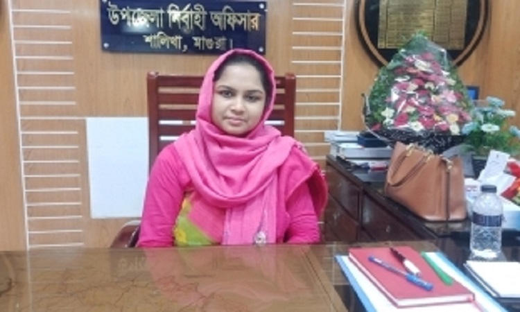 শালিখার নতুন ইউএনও হাসিনা মমতাজ