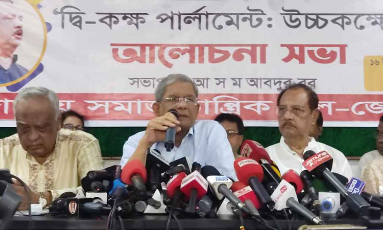 পার্লামেন্ট ছাড়া জনগণের প্রত্যাশা পূরণ হবে না: মির্জা ফখরুল