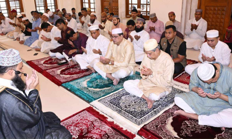 বঙ্গভবনে ঈদে মিলাদুন্নবী উপলক্ষ্যে দোয়া ও মিলাদ মাহফিল