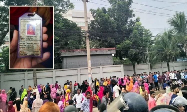 আশুলিয়ায় পোশাক কারখানার শ্রমিকদের সংঘর্ষ, নিহত ১