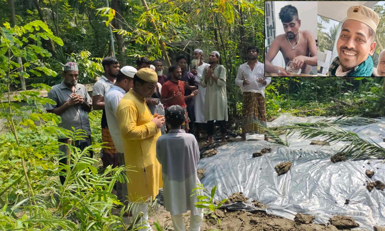 মা-বাবা-ভাইয়ের কবরের পাশে চিরনিদ্রায় শায়িত তোফাজ্জল
