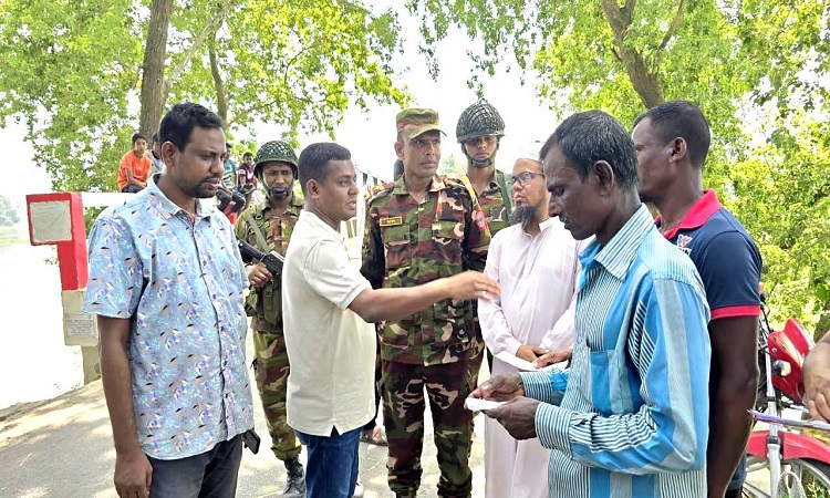সিংড়ায় অবৈধ সৌঁতিজালের স্থাপনা উচ্ছেদ, ২ জনের কারাদণ্ড
