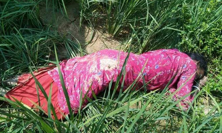 বিরামপুরে অজ্ঞাত নারীর মরদেহ উদ্ধার
