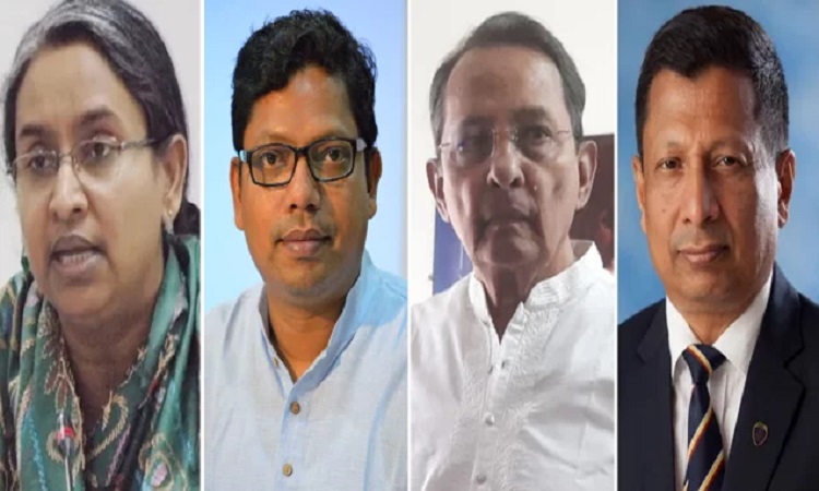 রিমান্ড শেষে দীপু, ইনু, পলক ও মামুন কারাগারে