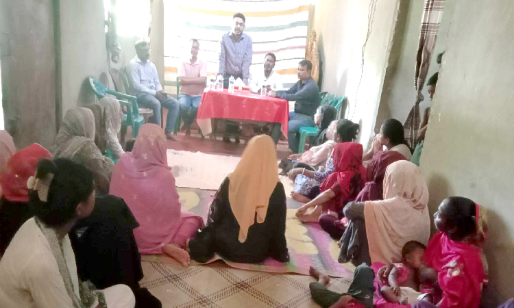 লামায় তহ্জিংডং বাণী প্রকল্পের কার্যক্রম পরিদর্শন