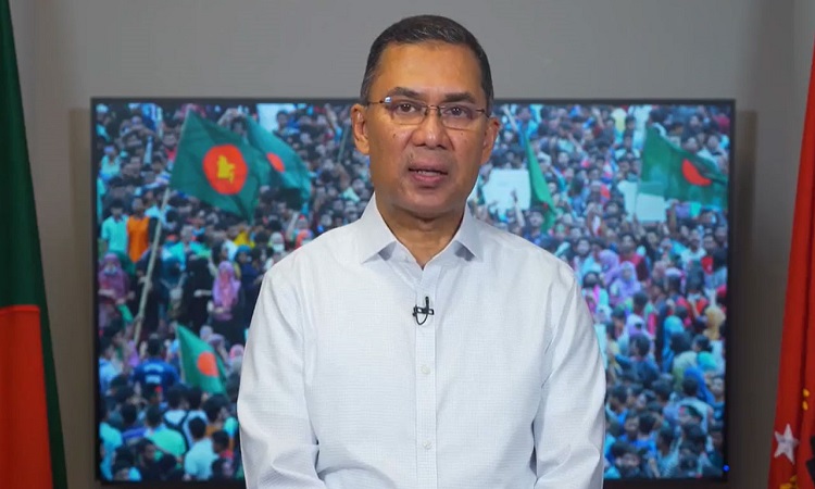 অন্তর্বর্তী সরকারকে বেকায়দায় ফেলতে চায় ষড়যন্ত্রকারীরা: তারেক
