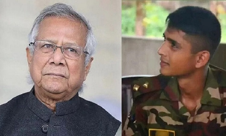 লেফটেন্যান্ট তানজিম নিহতের ঘটনায় প্রধান উপদেষ্টার শোক