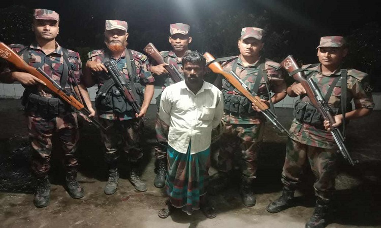 কুড়িগ্রাম সীমান্তে ভারতীয় নাগরিক আটক