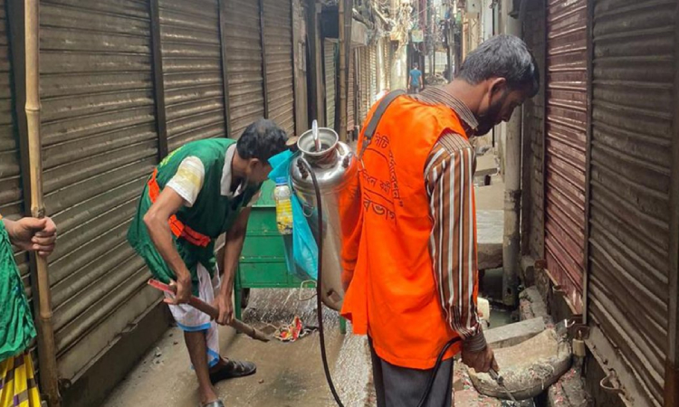 ডিএসসিসির ২৯ ওয়ার্ডে চিরুনি অভিযান