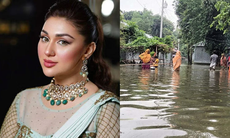 উত্তরাঞ্চলের বন্যার্তদের পাশে দাঁড়ানোর আহ্বান অপু বিশ্বাসের