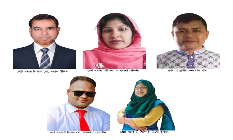 শেরপুরে বিভিন্ন ক্যাটাগরিতে প্রাথমিক শিক্ষা পদক পেলেন যারা