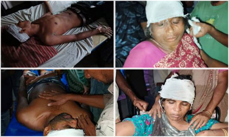 বন্ধুকে সাহায্য করে হামলার শিকার পরিবারসহ প্রতিবেশীরা