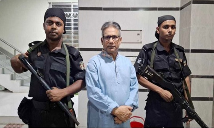 দুদিনের রিমান্ড শেষে কারাগারে সালাম মুর্শেদী