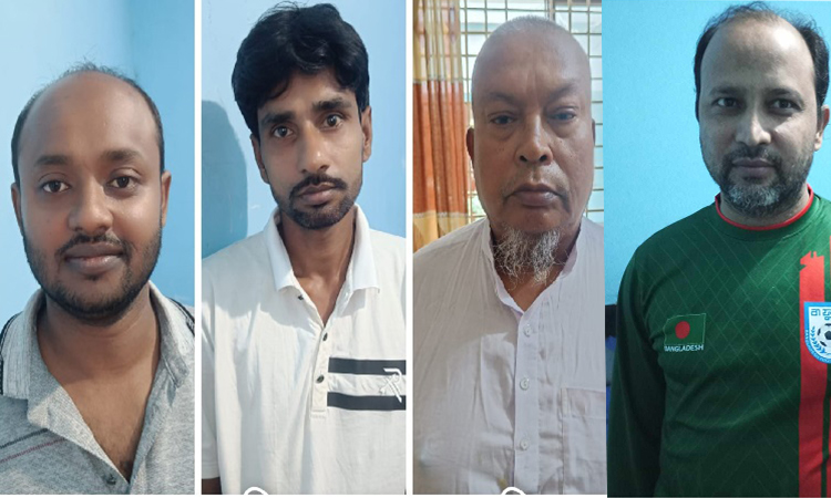 হিলিতে দু'দিনে পুলিশি অভিযানে আটক ৪