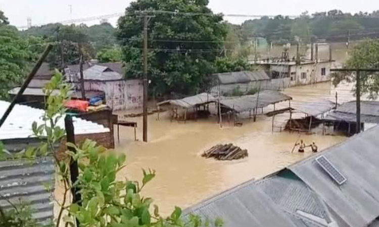 ময়মনসিংহে ৫০ গ্রাম প্লাবিত, পানিবন্দি লক্ষাধিক