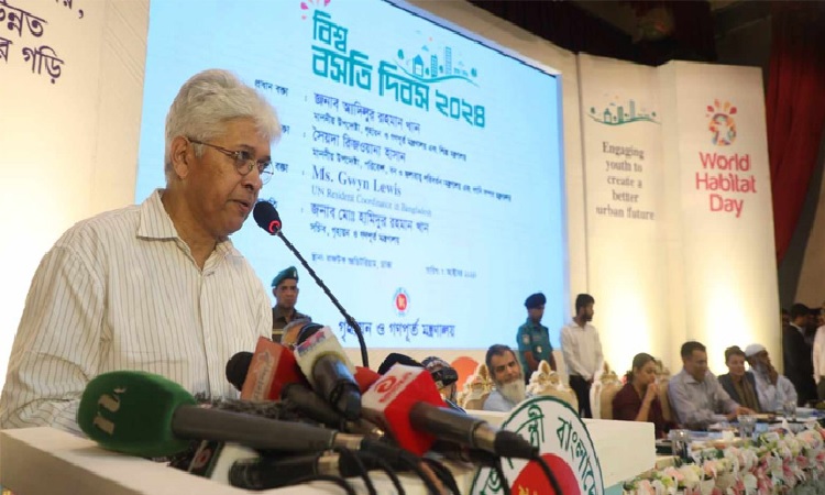 কোটা উঠিয়ে লটারির মাধ্যমে রাজউকের প্লট বরাদ্দের প্রস্তাব গণপূর্ত উপদেষ্টার