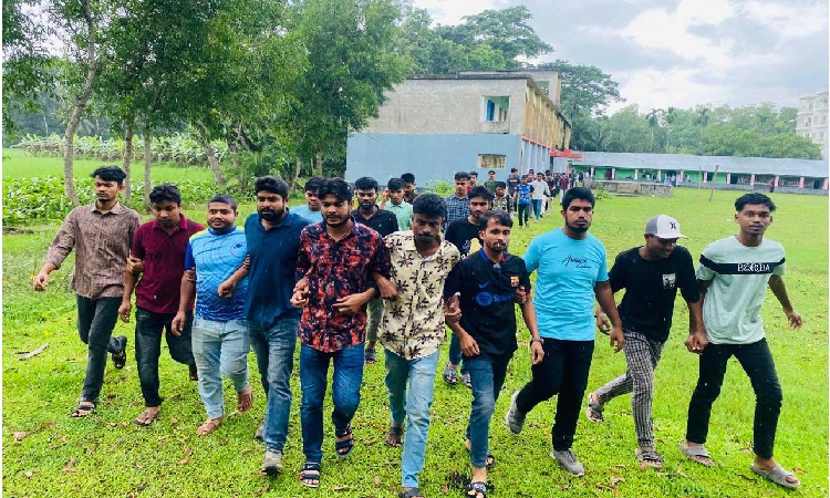ইন্দুরকানীতে আবরারের স্মরণে মৌন মিছিল ও সভা