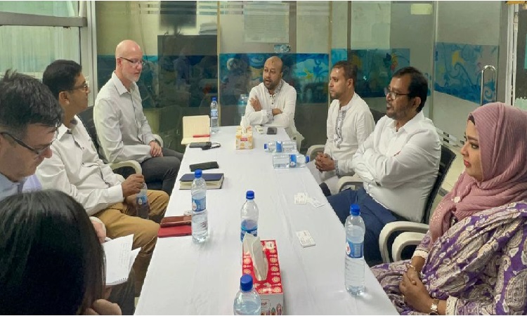 এবি পার্টির সাথে আইআরআই প্রতিনিধিদলের মতবিনিময়