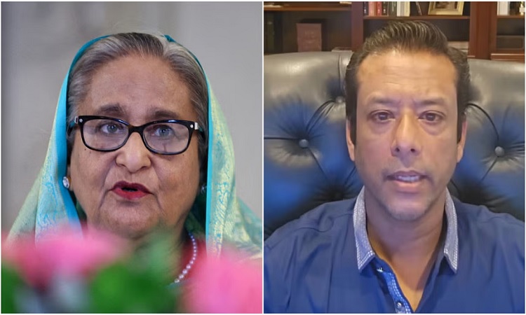 শেখ হাসিনা কোথায় আছেন, জানালেন জয়