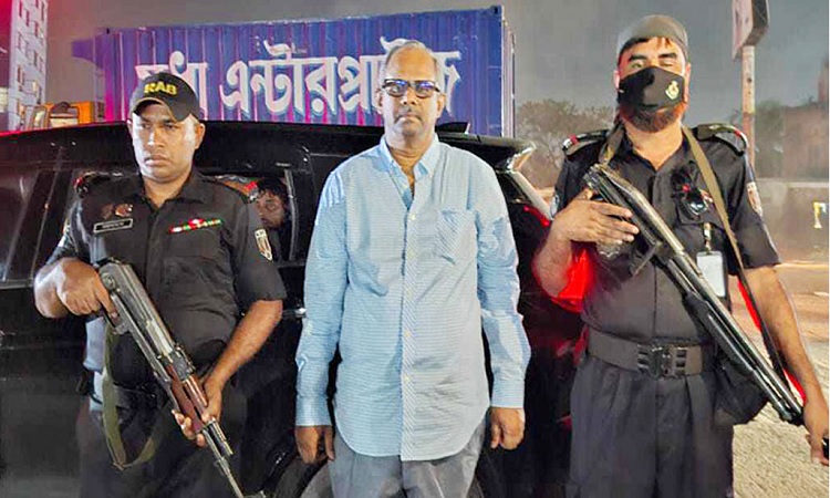 সুনামগঞ্জ-৫ আসনের সাবেক এমপি মানিক গ্রেফতার