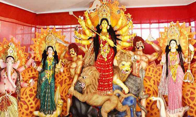 দুর্গাপূজার মহাসপ্তমী আজ