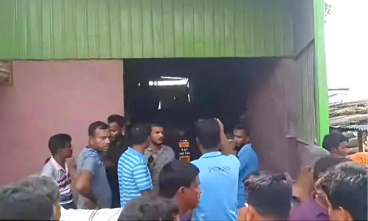রাজশাহীর মোহনপুরে ফিড মিলে বিস্ফোরণ, আহত ৪