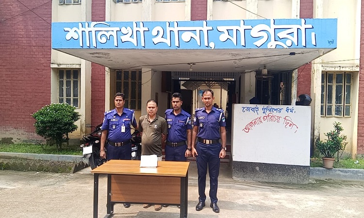 শালিখায় যাবজ্জীবন সাজাপ্রাপ্ত আসামি গ্রেফতার