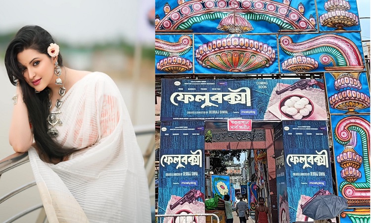 কলকাতায় অলি-গলির পূজার প্যান্ডেলে পরী!