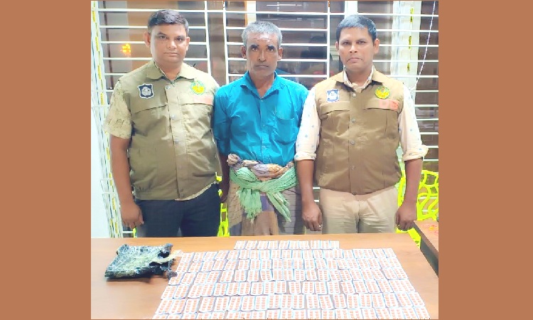 রাজশাহীতে ১৪০০ পিস ট্যাপেন্টাডল ট্যাবলেট উদ্ধার, গ্রেপ্তার ১