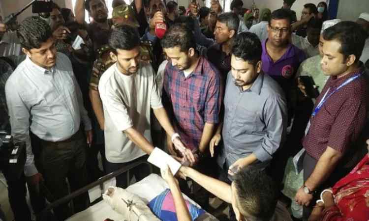 আহত ৩০ জন পেলেন ৩০ লাখ টাকা
