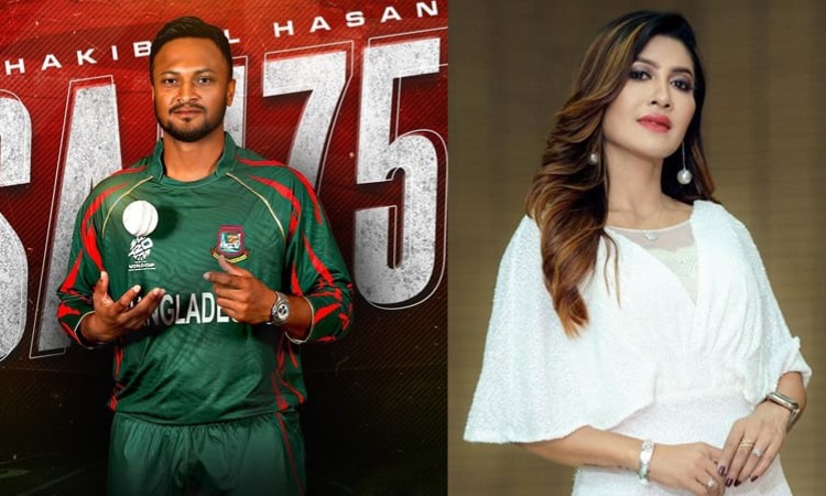 সাকিবের ছবিতে জুতাপেটা, যা বললেন শ্রাবণ্য