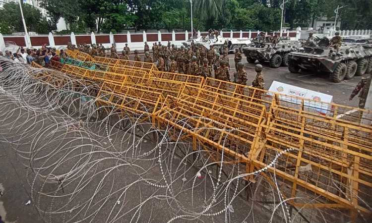 বঙ্গভবনের নিরাপত্তা জোরদার