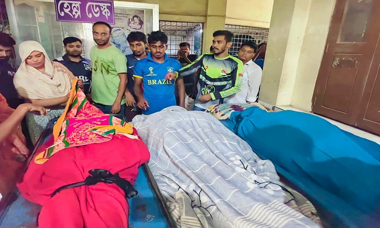 বিদ্যুৎস্পৃষ্ট হয়ে মা-বাবা ও মেয়ের মৃত্যু, আহত ১