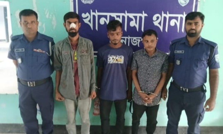 খানসামায় মাদক বিক্রি ও সেবনের দায়ে ৩ যুবকের কারাদণ্ড