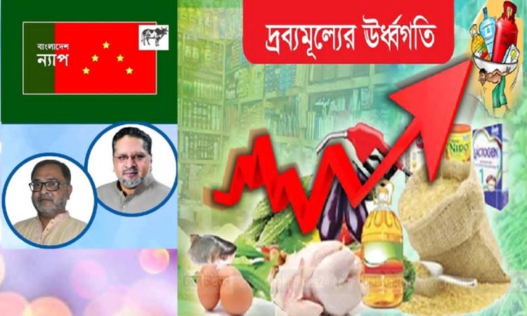 ঊর্ধ্বগতি নিত্যপণ্যের বাজার, স্বস্তিতে নেই জনগণ: বাংলাদেশ ন্যাপ