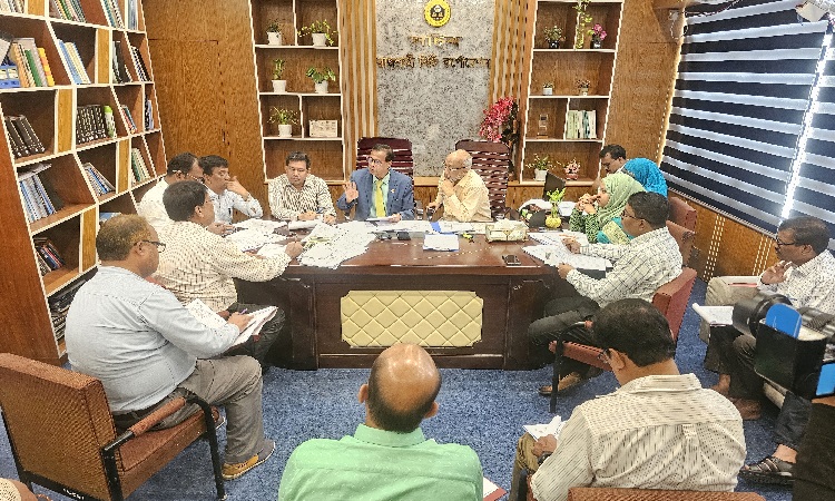 রাসিকের অর্থ ও সংস্থাপন স্থায়ী কমিটির সভা অনুষ্ঠিত