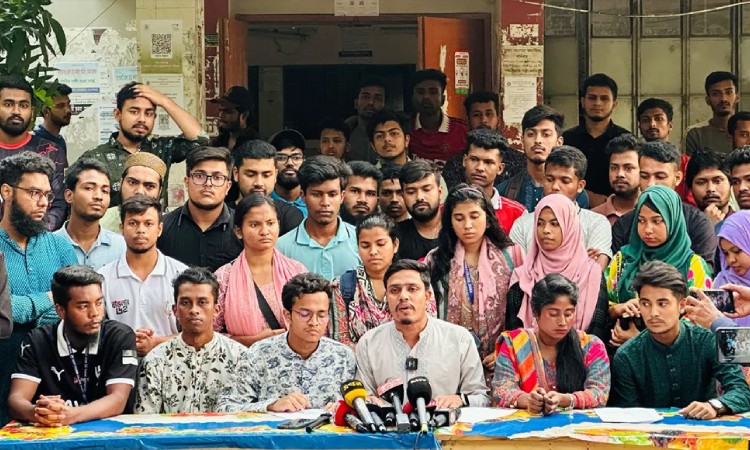প্রেস সচিবের বক্তব্য প্রত্যাখ্যান করে আন্দোলন চালিয়ে যাওয়ার ঘোষণা