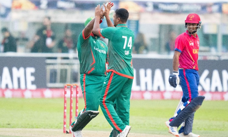 ‘দুর্দান্ত’ সাইফউদ্দিনের অলরাউন্ড পারফর্মেন্স, সেমিতে বাংলাদেশ