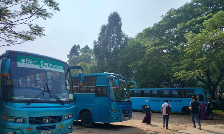 কুবিতে বন্ধ থাকা দুটি বাস পরিবহন সেবায় যুক্ত