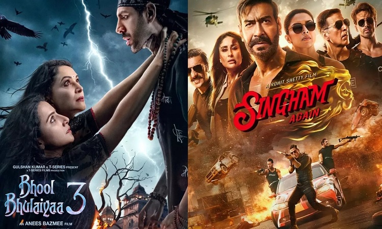 ‘সিংহাম এগেন' নাকি 'ভুল ভুলাইয়া ৩', কে করবে বাজিমাত?