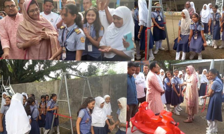 রহনপুর শিশু শিক্ষা নিকেতন এর খেলনা সামগ্রী উদ্বোধন