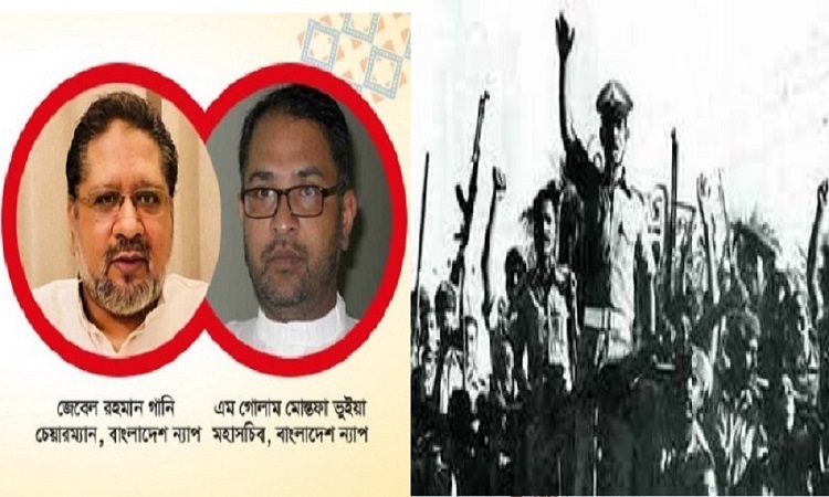 ৭ নভেম্বর ও আগস্ট বিপ্লবের চেতনা গণতন্ত্র নিশ্চিত করা: ন্যাপ